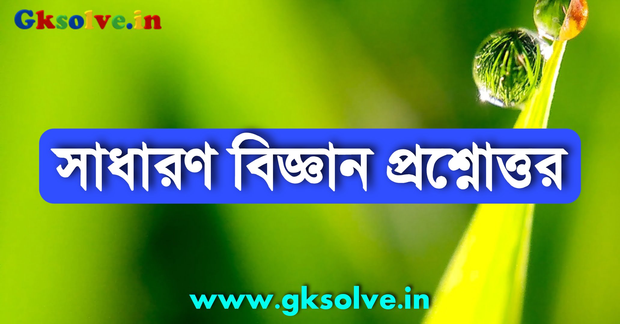 General knowledge Question in Bengali